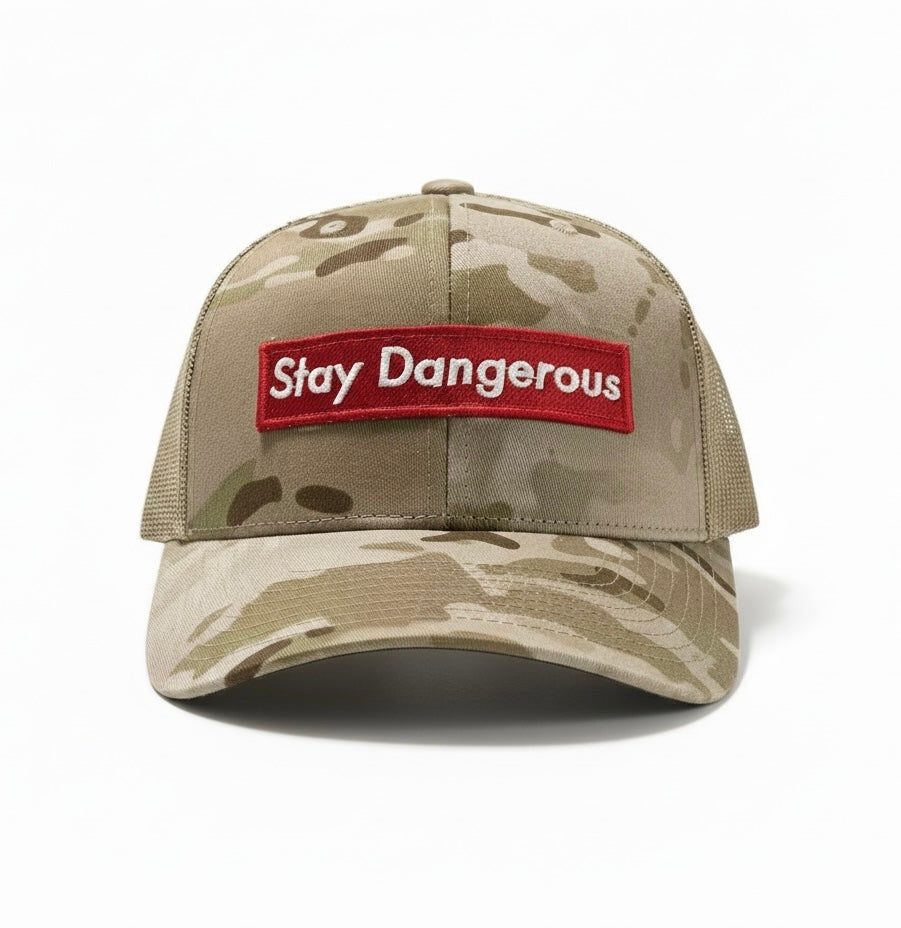 STAY DANGEROUS SNAPBACK (MC ARID)