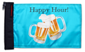 Happy Hour Beers 12"x18" Forever Wave Flag
