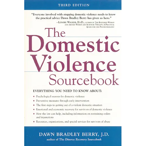 The Domestic Violence Sourcebook - Paperback