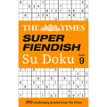 The Times Super Fiendish Su Doku Book 9: 200 Challenging Puzzles - Paperback