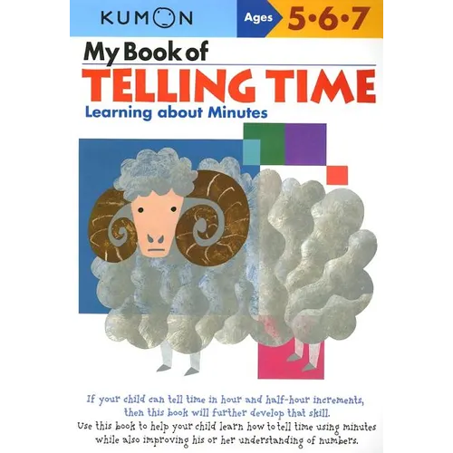Kumon My Book of Telling Time - Paperback