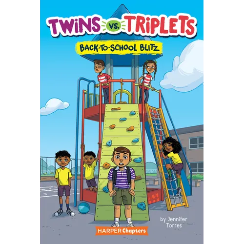 Twins vs. Triplets #1: Back-To-School Blitz - Hardcover