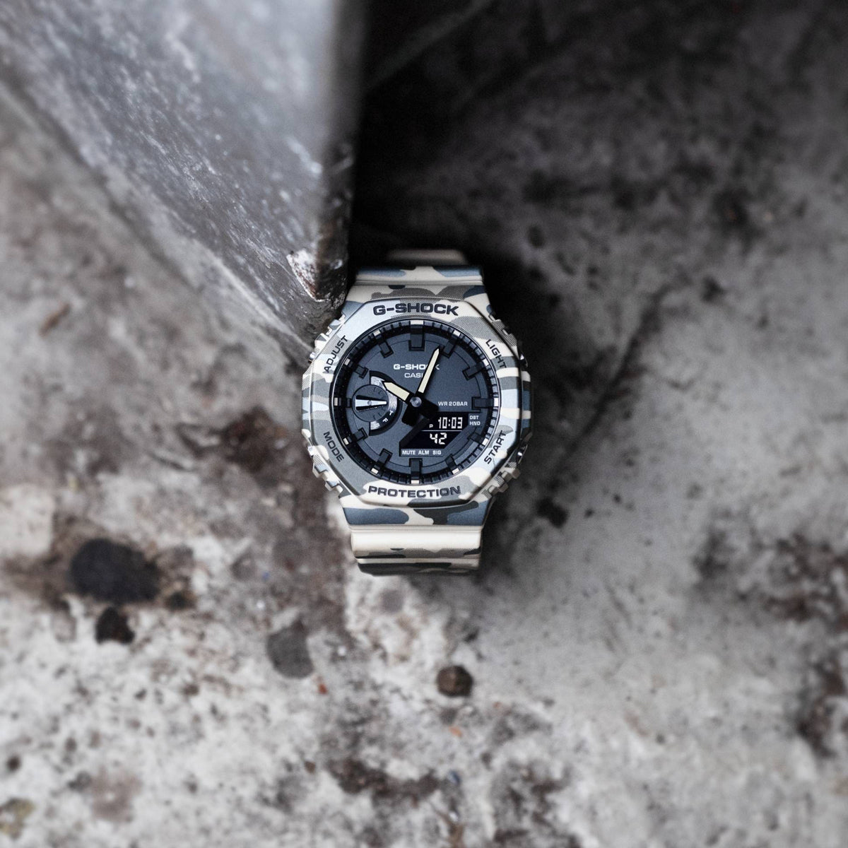 CASIO G-SHOCK Mod. OAK - BROWN CAMOUFLAGE SERIE ***NEW!***