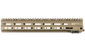 Geissele Automatics MK8 |  Super Modular Rail |  Handguard |  13.5" |  M-LOK |  Barrel Nut Wrench Sold Separately (GEI-02-243) |  Gas Block Not Included |  Desert Dirt Color |  Product Finishes |  Shade Variations and Other Imperfections Are Normal Due to