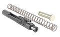Geissele Automatics Reliability Enhancement Kit |  Parts Kit |  Includes R^eliability Enhanced Bolt Carrier Group |  Super 42 Braided Wire Buffer Spring |  H2 Buffer Weight |  Silver