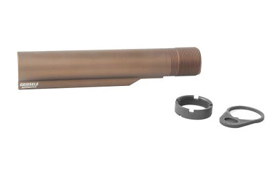 Geissele Automatics Buffer Tube |  Fits AR-15 |  Anodized Finish |  Desert Dirt Color |  6-Position