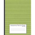 Handwriting Practice Paper for Kids: A Workbook for Learning to Write Alphabets & Numbers - Green Foam - Paperback