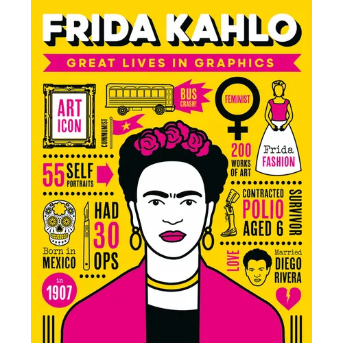 Great Lives in Graphics: Frida Kahlo - Hardcover