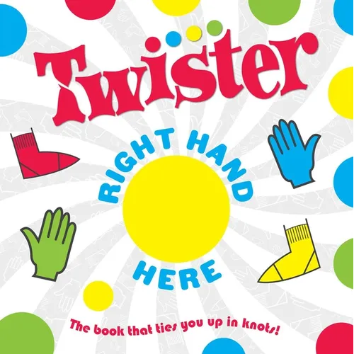 Hasbro Twister: Right Hand Here - Board Book