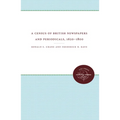 A Census of British Newspapers and Periodicals, 1620-1800