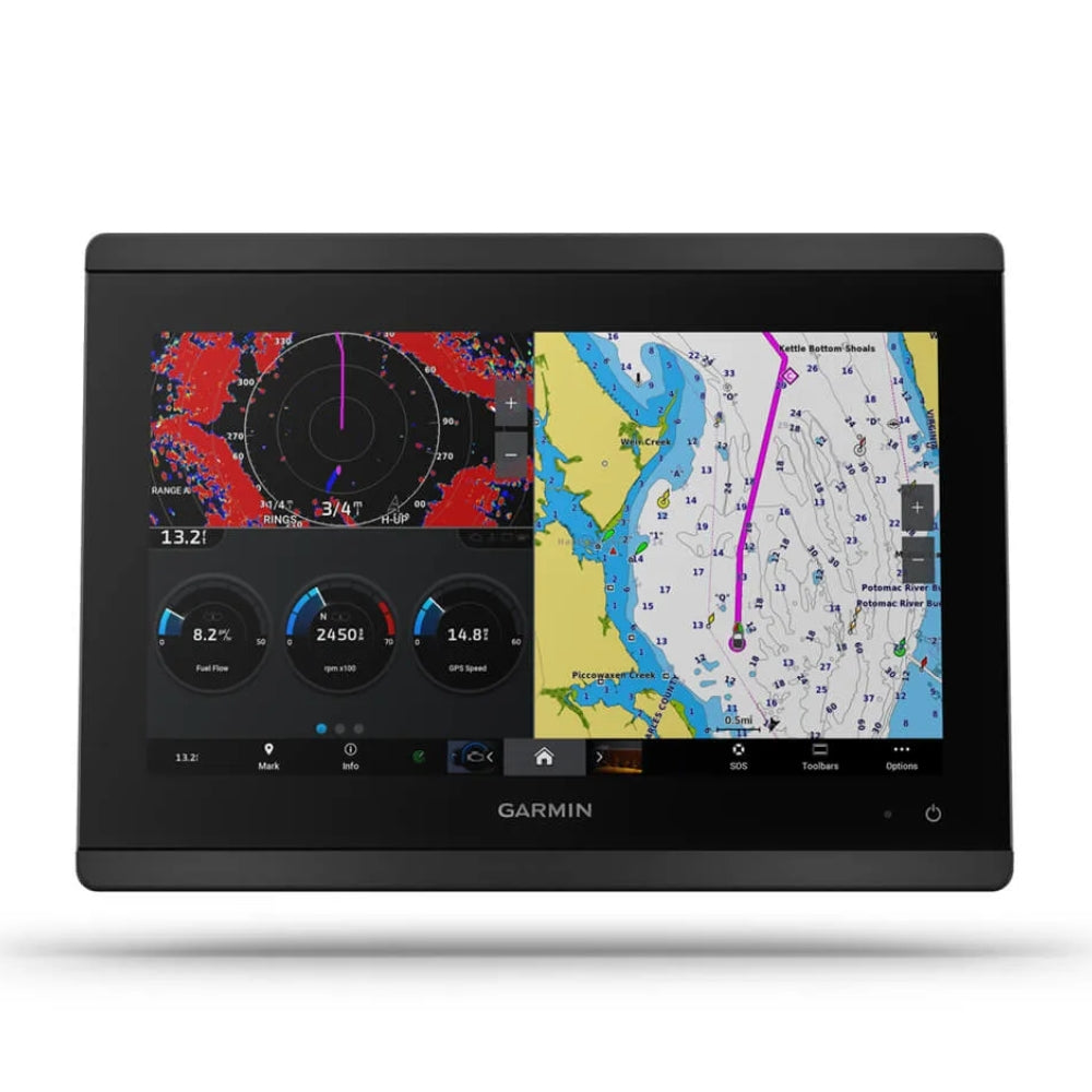 Garmin GPSMAP 8612 - Marine Chartplotter & GPS - Garmin Navionics+