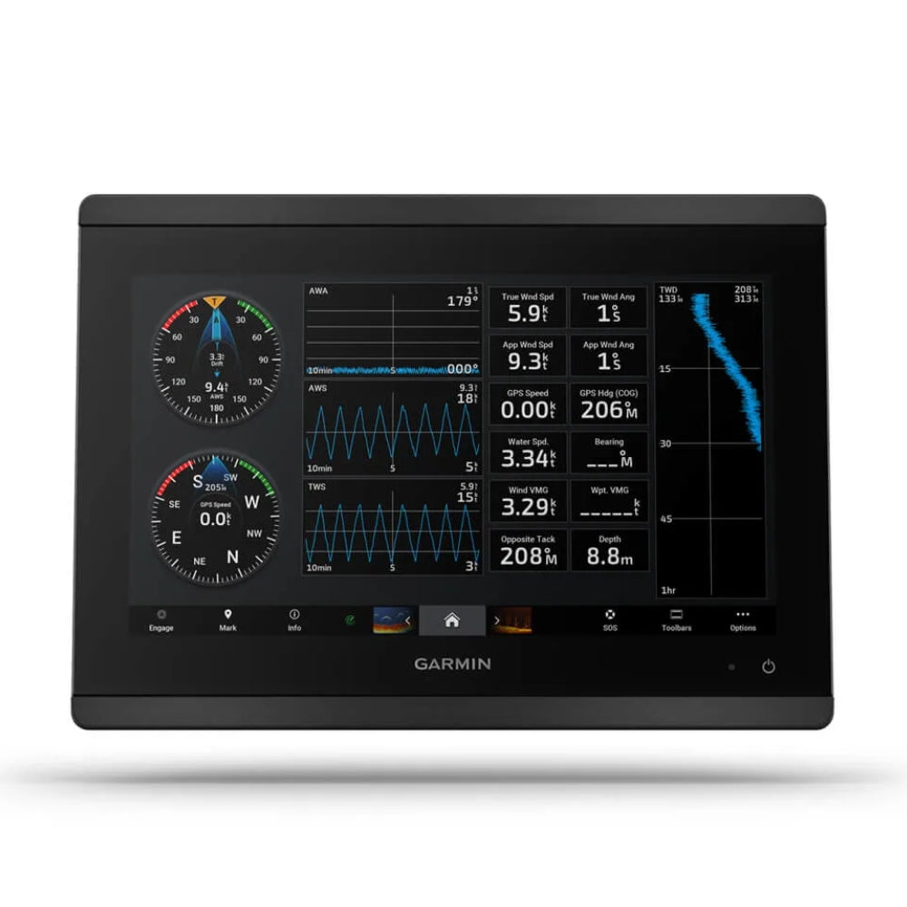 Garmin GPSMAP 8612 - Marine Chartplotter & GPS - Garmin Navionics+