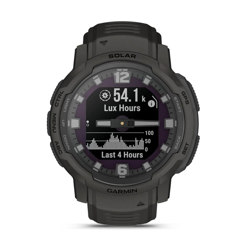 Garmin Instinct Crossover Solar - Hybrid Smartwatch w/ GPS