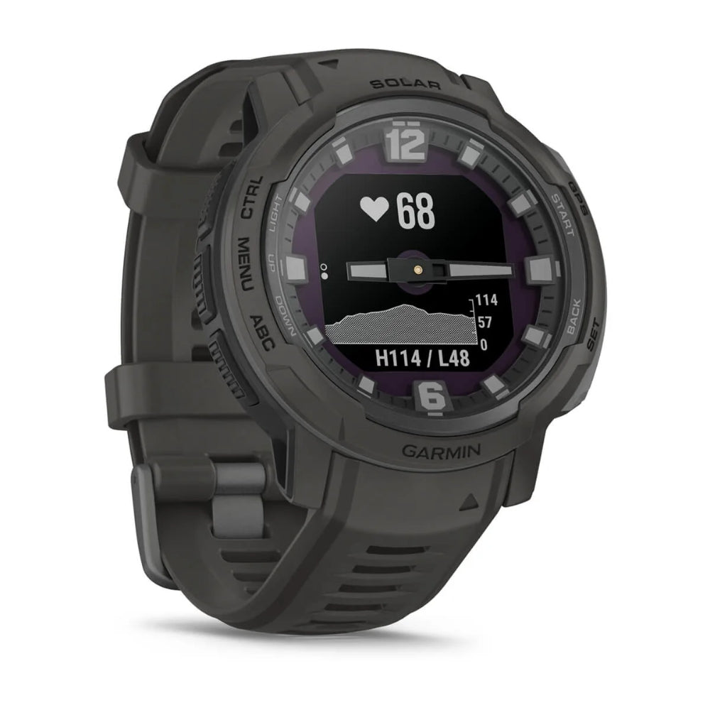 Garmin Instinct Crossover Solar - Hybrid Smartwatch w/ GPS