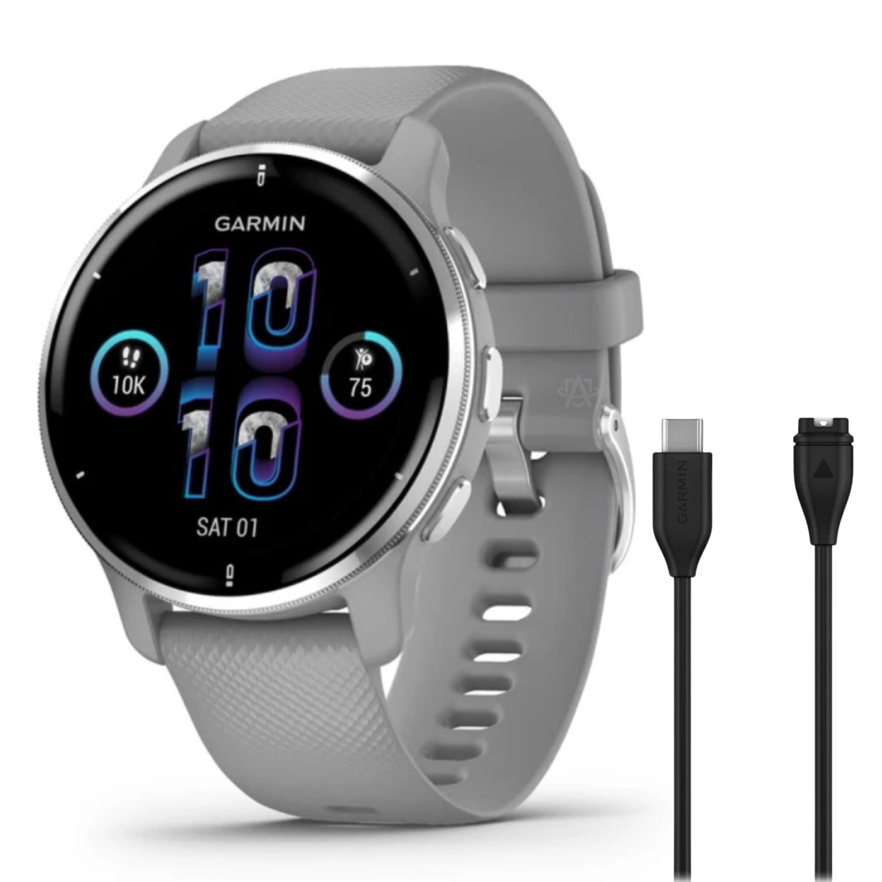 Garmin Venu 2 Plus - Fitness Smartwatch w/ Wi-Fi & SOS