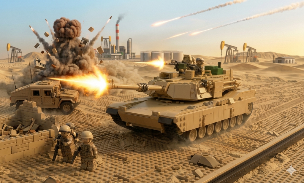 M1A2 Abrams Tank - Mil-Blox
