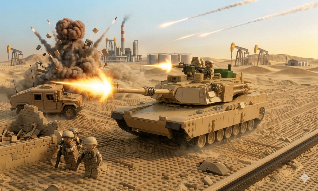 M1A2 Abrams Tank - Mil-Blox