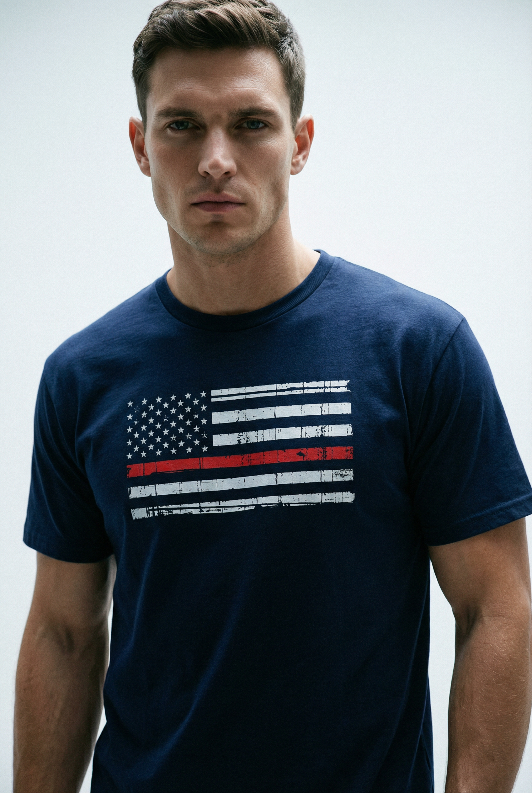 Thin Red Line USA Flag Premium Tee
