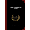 Poems of Religion and Society - Paperback