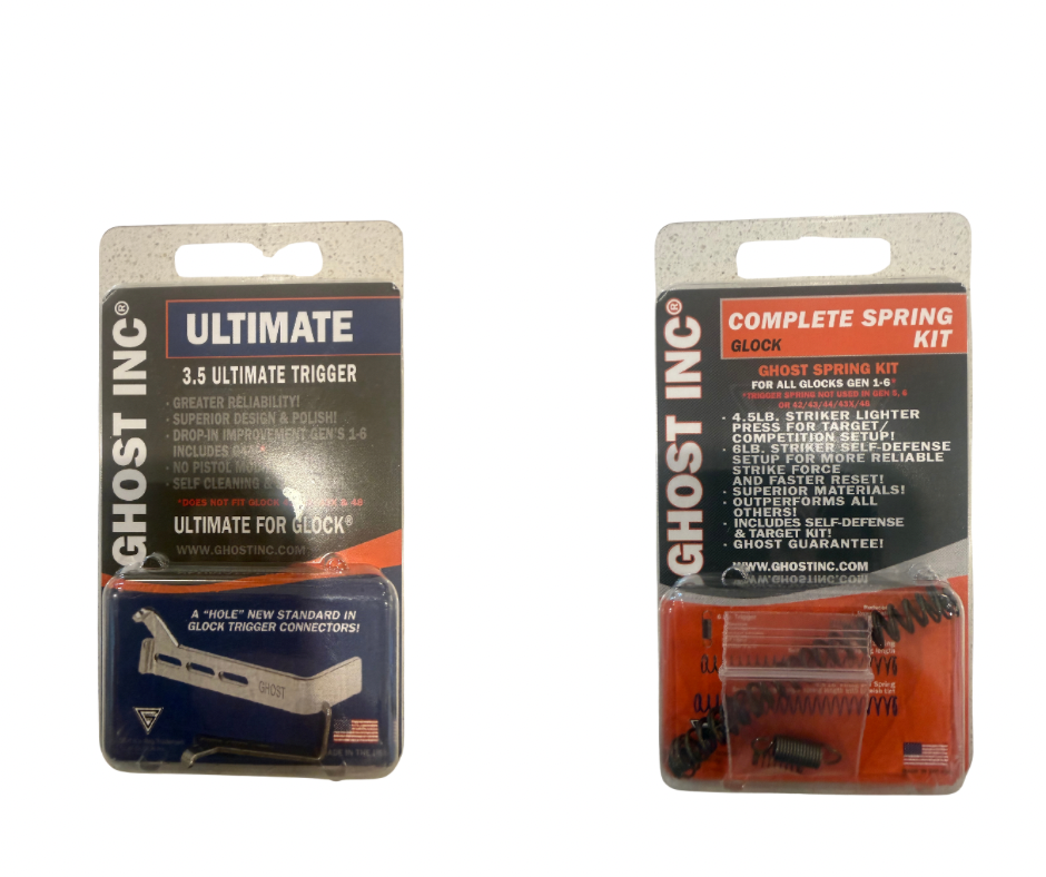 Glock 9mm Trigger Upgrade Kit — Match Grade, TiN Bar, 3.5 lb Connector