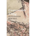 Unspeakable Thing - Hardcover