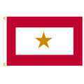 Sewn Gold Star Service Flag | Made in USA - *Backordered Until September 2026*