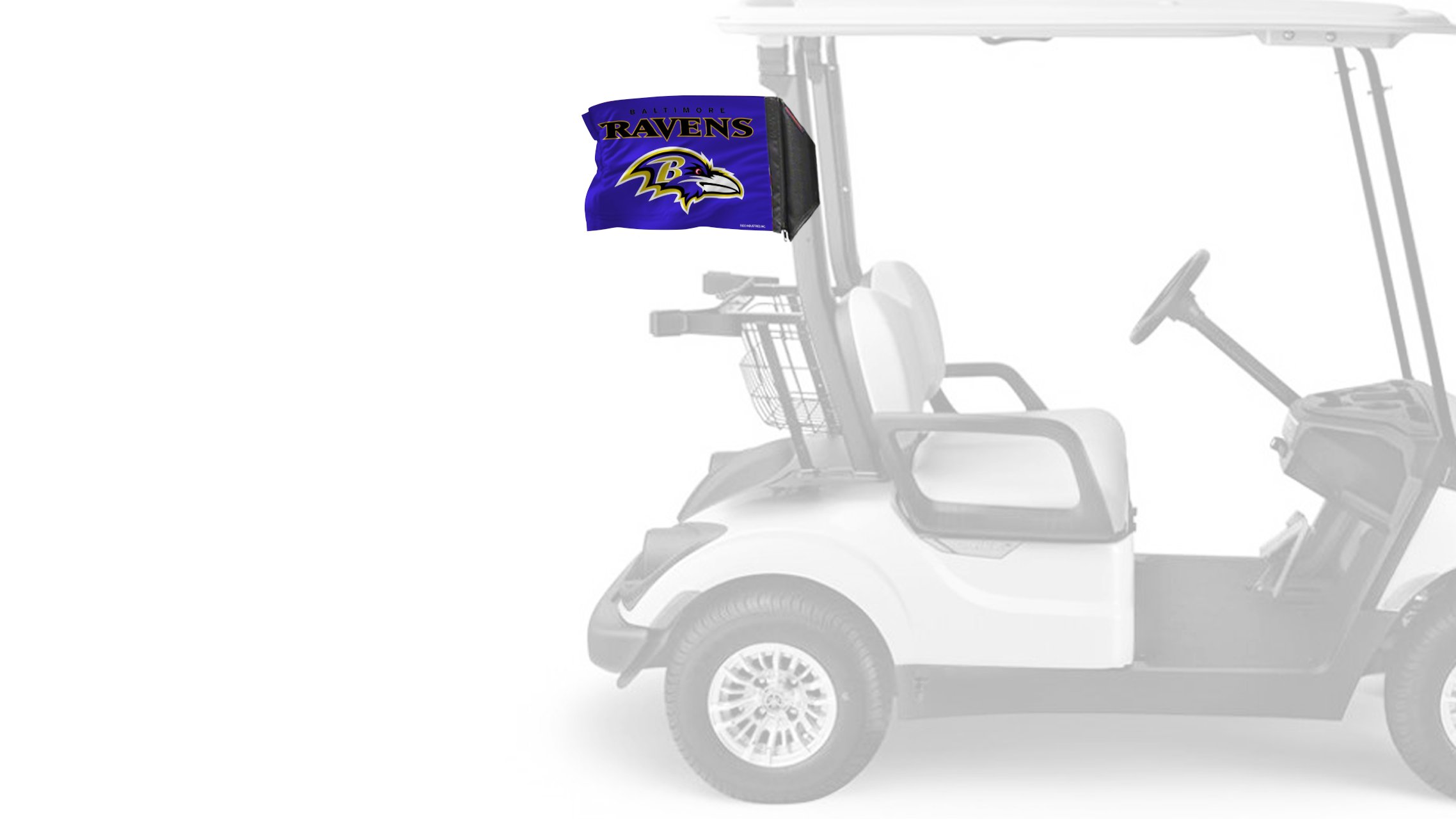 Baltimore Ravens 11"x17" Forever Wave Flag