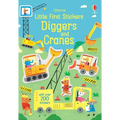Little First Stickers Diggers and Cranes - Paperback