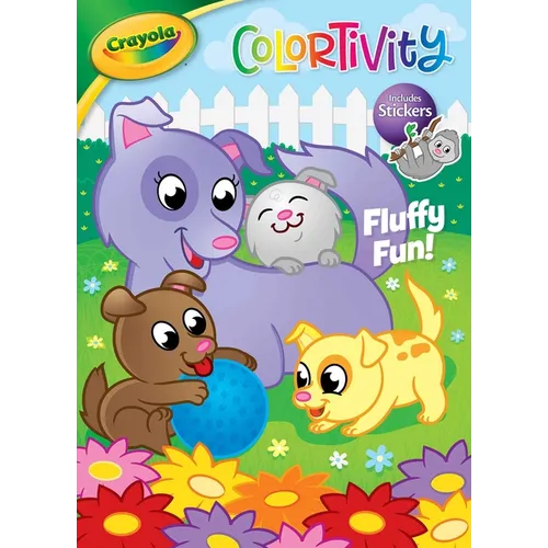 Crayola Colortivity: Fluffy Fun! - Paperback