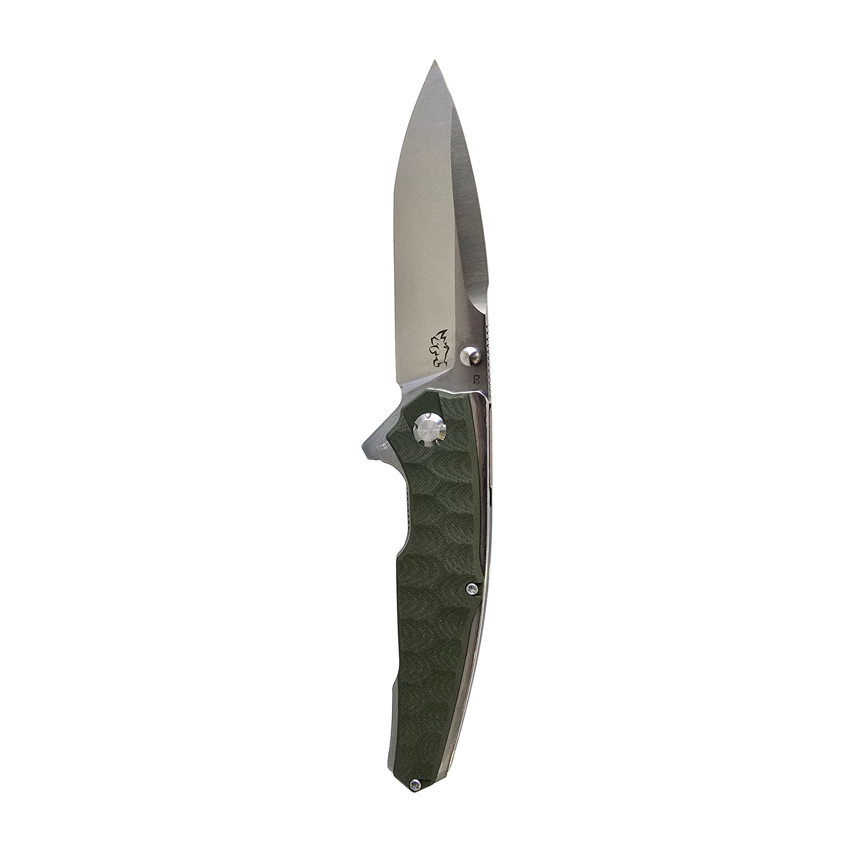 MUCITUP APEX 2 - D2 Steel Folding Knife G10 Handle 4" Blade