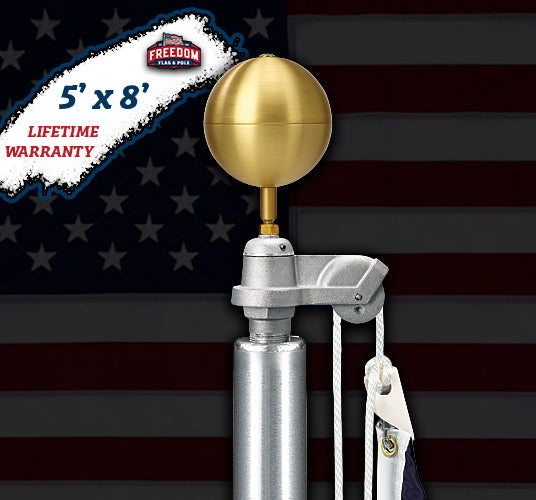 25' Guardian Flagpole - 100% Made in USA