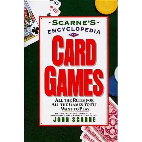 Scarne's Encyclopedia of Card Games - Paperback