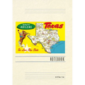 Vintage Lined Notebook Greetings from Abilene, Texas
