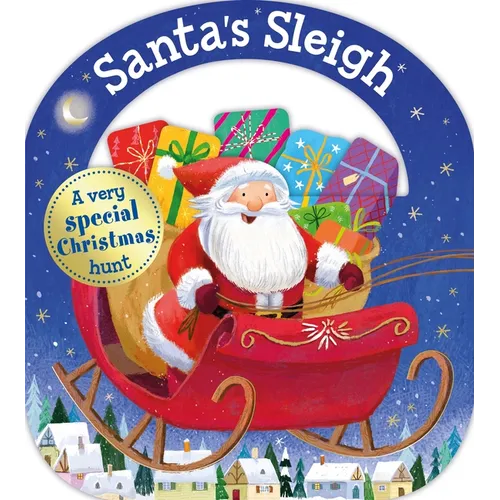 Carry-Along Tab Book: Santa's Sleigh - Board Book