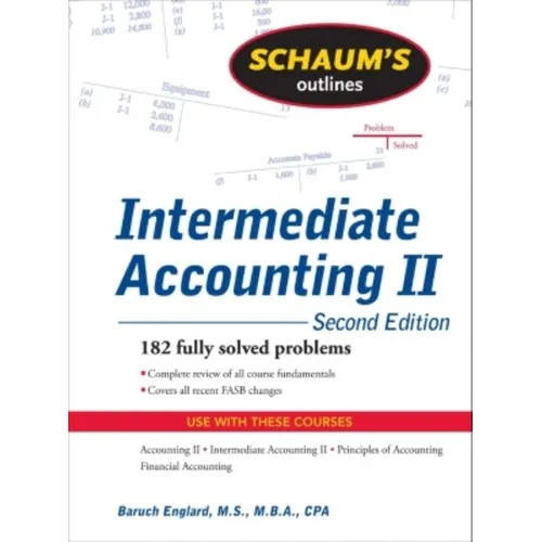 Schaum's Outline of Intermediate Accounting II, 2ed - Paperback