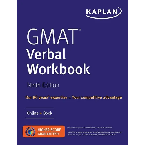 GMAT Verbal Workbook: Over 200 Practice Questions + Online - Paperback