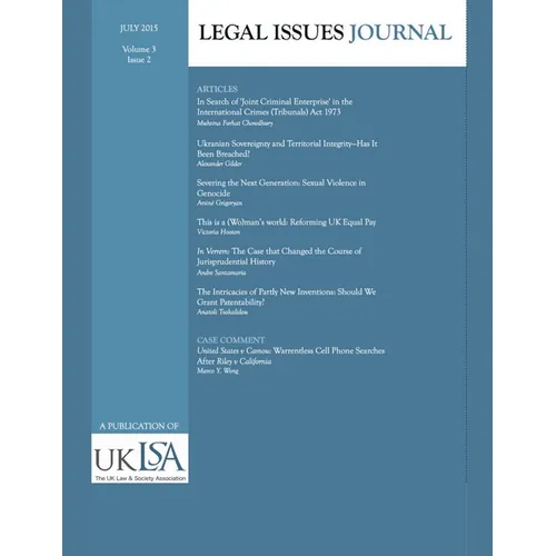 Legal Issues Journal 4(2)