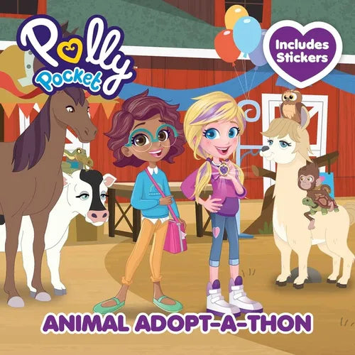 Polly Pocket: Animal Adopt-A-Thon - Paperback