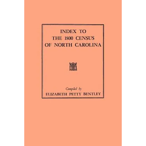 Index to the 1800 Census of North Carolina