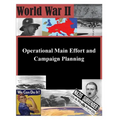 Operational Main Effort and Campaign Planning