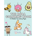 The Boba Coloring Book: 50 Bubble Tea Coloring Pages - Paperback