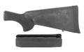 Hogue Stock Overmolded |  Fits Mossberg 500 |  with Forend |  Black