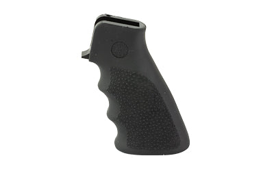 Hogue Overmolded Grip |  AR-15/M16 |  Rubber |  Finger Grooves |  Black