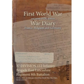37 DIVISION 112 Infantry Brigade East Lancashire Regiment 8th Battalion: 30 July 1915 - 21 February 1918 (First World War, War Diary, WO95/2537/4)