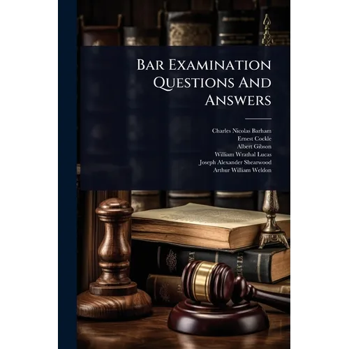 Bar Examination Questions And Answers