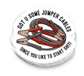 Jumper Cables Starting Sh*t | Sarcastic Tumbler Stickers