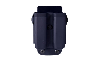 High Speed Gear Uniform Line -  Twin Mag Pouch -  Size 1 -  Black -  Fits MOLLE or Belt -  Kydex -  Universal Clip Mount