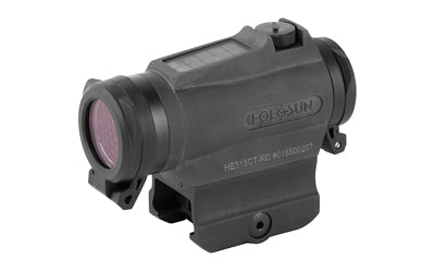 Holosun Technologies Micro Titanium Red Dot -  Red Reticle -  Three Different Reticles -  Solar -  QD Mount -  Black