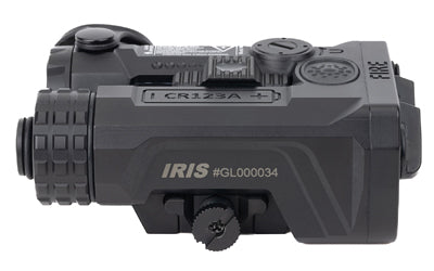 Holosun Technologies IRIS 3 -  Triple Function -  Rifle Illuminator & Laser/Infrared System -  Green/IR Laser -  IR Illuminator -  Fits Picatinny -  Remote Dual Activated Button -  Anodized Finish -  Black