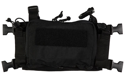 Haley Strategic Partners D3CR Micro |  Chest Rig |  Nylon Construction |  Black |  Includes (1) Large Open Pouch |  (2) Pistol Magazines |  (1) Pouch